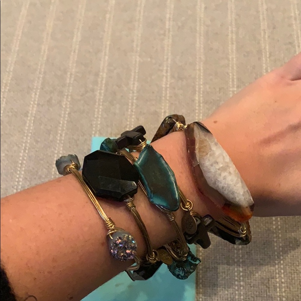 Bourbon and Bow ties bracelets